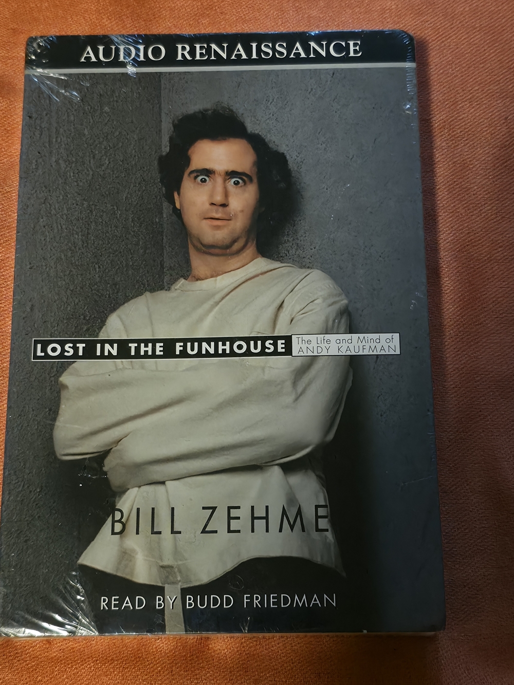 4/$67 Deal Vintage Audio Lost in the Funhouse (Bill Zehme) On Andy KAUFMAN